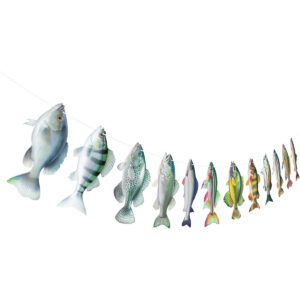 B0F5Q8N47F.jpg Gone Fishing Hanging Banner for Birthday Party Decorations