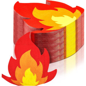 B0BFQSLV6J.jpg 100 Pcs Firefighter Theme Disposable Paper Napkins for Parties