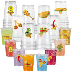 B0GJZKNY6C.jpg 50 Pack 12 oz Mexican Fiesta Plastic Cups for Party Drinks