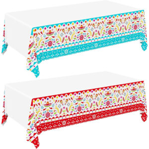 B0CWSM819J.jpg Fiesta Party Supplies: 2-Pack Mexican Tablecloths for Events