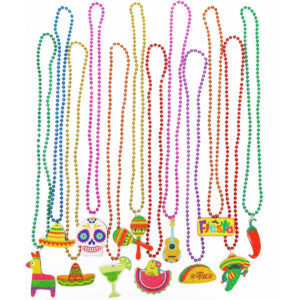 B0BWXXB7T8.jpg 12-Piece Fiesta Party Favor Necklace Set for Mexican Themes