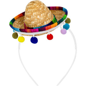 B0CQMB9DJ3.jpg Melisheer Mini Sombrero Headbands for Fiesta Party Costumes