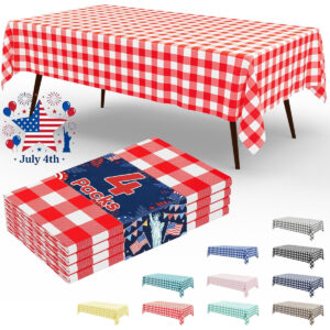B0DNQ88CGJ.jpg Buffalo Checkered Plastic Tablecloths for Farm Party, 4 Pack