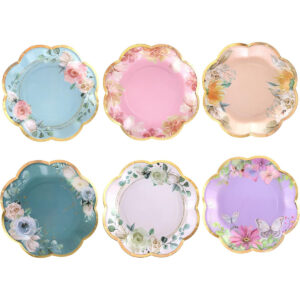 B0BTY8TBS7.jpg Winoo Design Floral Paper Plates for Fairy Theme Party (48 PK)