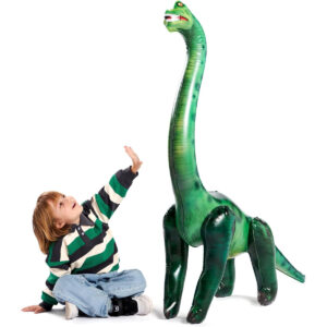 B07YTF8GBH.jpg 51" Inflatable Brachiosaurus Dinosaur for Party Decorations