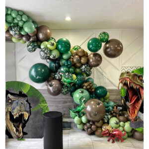 B0D5R36RZQ.jpg Dinosaur Trunk or Treat Balloon Arch Kit for SUV Decorations