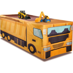 B0DYJZMPF5.jpg 6ft Construction Vehicle Tablecloth for Kids' Birthday Parties