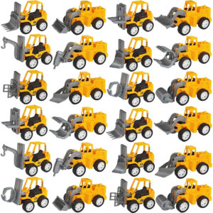B0D62NRY2M.jpg 24 Pcs Mini Construction Vehicle Set for Party Favors