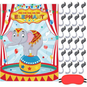 B0D7L4D9XN.jpg Carnival Circus Pin the Sticker Game for Birthday Parties