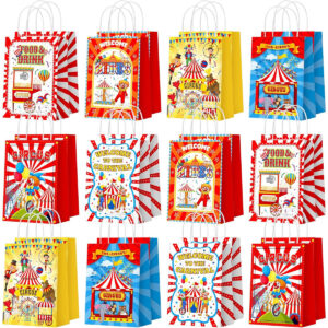 B0DNJQS2PK.jpg 24 Pcs Circus Carnival Goodie Bags with Handles for Parties