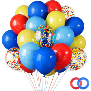 B0CKMTQLJN.jpg RUBFAC Carnival Circus Balloon Kit for Party Decorations
