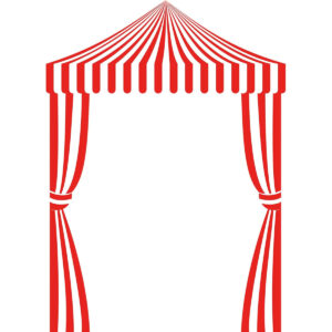 B0CP5NQJCJ.jpg Ziliny 3 Pcs Carnival Circus Tent Backdrop & Banner Set