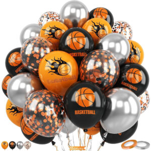 B0DRV3VH5R.jpg 60pc Basketball Balloon Set for Sports Birthday Party Decor