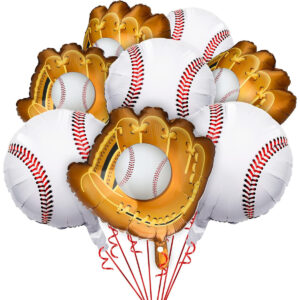 B09YPTBD21.jpg Skylety 8 Pcs Baseball and Glove Foil Balloons for Party Decor