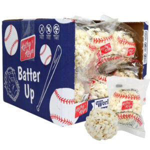 B0DZCTNNXL.jpg Kathy Kaye Baseball Sweet & Salty Popcorn Balls, 18-Pack