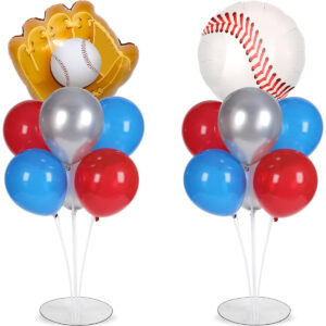 B0D59WX2RW.jpg Baseball Party Balloon Stand Kit for Table Centerpieces