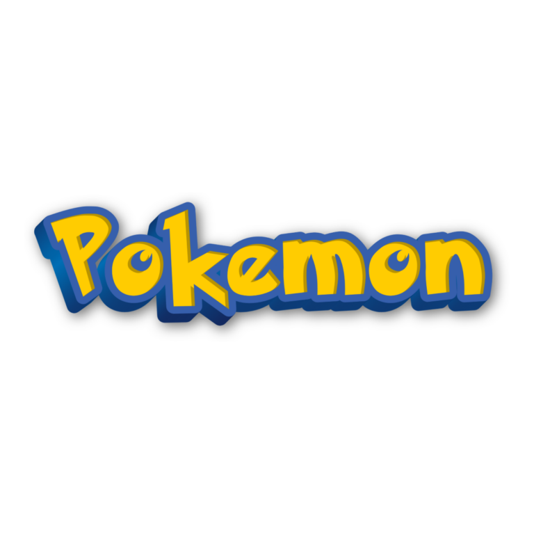 Pokemon 3D Text