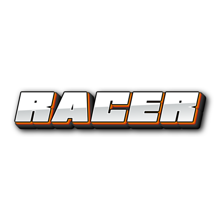 Construction Racer 3D Text Generator text generator preview