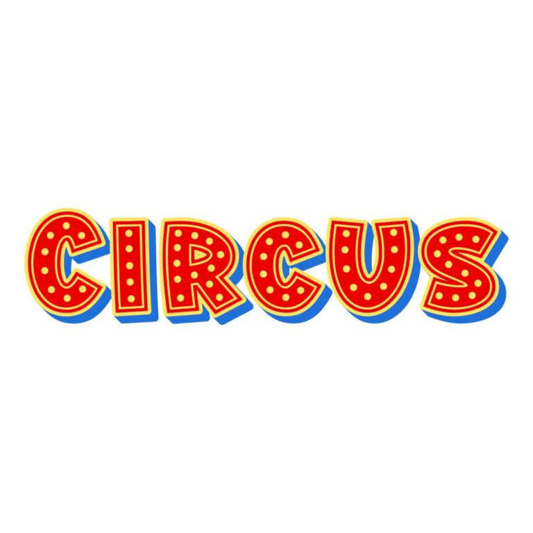 Circus Marquee Font Generator text generator preview