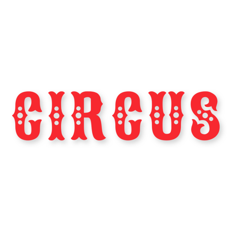 Circus Western Font Generator text generator preview