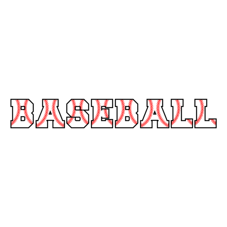 Baseball Stitched Font Generator text generator preview