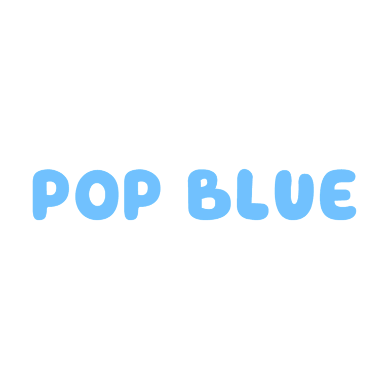 Bluey Pop Blue Font Generator