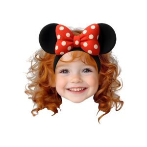 Custom Mouse-Ear Portrait Face Cutout – Original Custom Mouse-Ear Portrait Face Cutout design preview