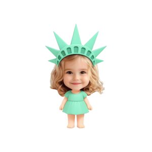 Custom Statue of Liberty-Style Character Face Cutout – Original Custom Statue of Liberty-Style Character Face Cutout design preview