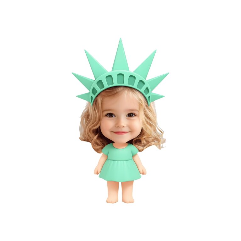 Custom Statue of Liberty-Style Character Face Cutout – Original Custom Statue of Liberty-Style Character Face Cutout design preview