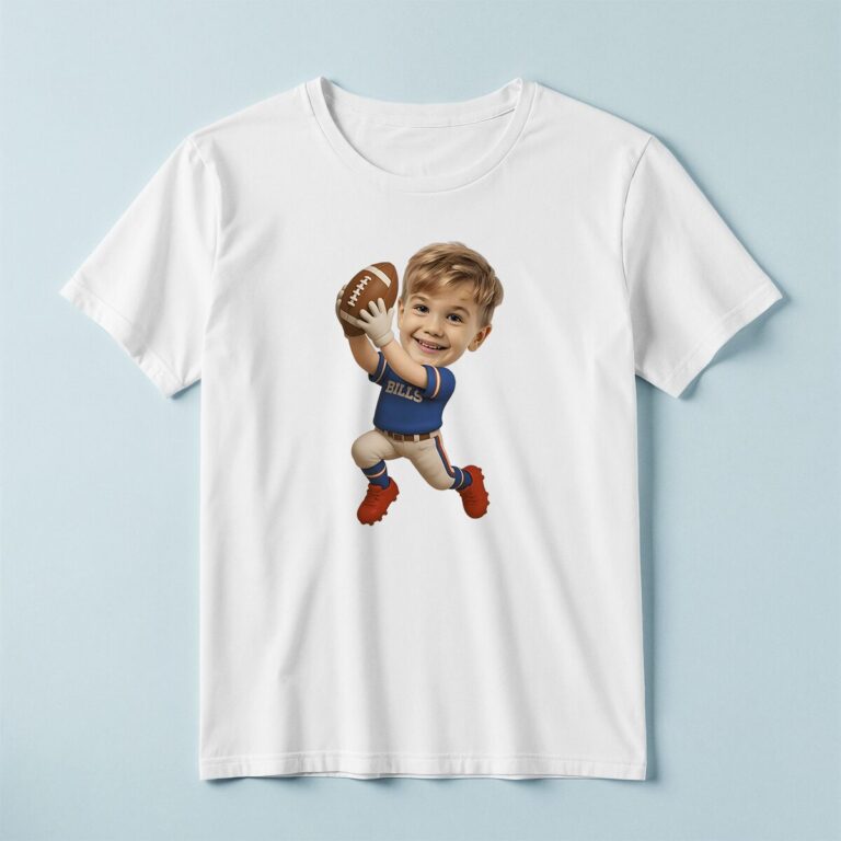 Custom Blue-Uniform Blue Sleeveless Jersey Face Cutout – T-shirt Custom Blue-Uniform Blue Sleeveless Jersey Face Cutout shown on a T-shirt mockup