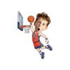 Custom USA Number 0 Basketball Dunker Face Cutout – Original Custom USA Number 0 Basketball Dunker Face Cutout design preview