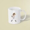 Custom Baseball Batter at the Plate Face Cutout – Mug Custom Baseball Batter at the Plate Face Cutout shown on a mug mockup