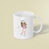 Custom Golfer in a Backswing White Visor Face Cutout – Mug Custom Golfer in a Backswing White Visor Face Cutout shown on a mug mockup