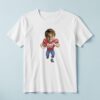Custom Red Number 88 Football Runner Face Cutout – T-shirt Custom Red Number 88 Football Runner Face Cutout shown on a T-shirt mockup
