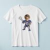 Custom Number 90 Lacrosse Player Face Cutout – T-shirt Custom Number 90 Lacrosse Player Face Cutout shown on a T-shirt mockup