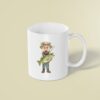 Custom Angler Holding a Trophy Fish Face Cutout – Mug Custom Angler Holding a Trophy Fish Face Cutout shown on a mug mockup