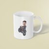 Custom Sport Motorcycle Stunt Rider Face Cutout – Mug Custom Sport Motorcycle Stunt Rider Face Cutout shown on a mug mockup
