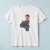Custom Sport Motorcycle Stunt Rider Face Cutout – T-shirt Custom Sport Motorcycle Stunt Rider Face Cutout shown on a T-shirt mockup
