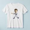 Custom Baseball Batter Making Contact Face Cutout – T-shirt Custom Baseball Batter Making Contact Face Cutout shown on a T-shirt mockup