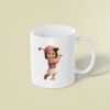 Custom Golfer Finishing a Swing Pink Cap Face Cutout – Mug Custom Golfer Finishing a Swing Pink Cap Face Cutout shown on a mug mockup