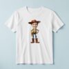 Custom Cowboy Sheriff Character Face Cutout – T-shirt Custom Cowboy Sheriff Character Face Cutout shown on a T-shirt mockup