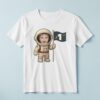 Custom First-Birthday Navy Space Flag Face Cutout – T-shirt Custom First-Birthday Navy Space Flag Face Cutout shown on a T-shirt mockup