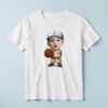 Custom Number 1 Young Baseball Fielder Face Cutout – T-shirt Custom Number 1 Young Baseball Fielder Face Cutout shown on a T-shirt mockup