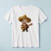 Custom Mariachi Musician with Guitar Face Cutout – T-shirt Custom Mariachi Musician with Guitar Face Cutout shown on a T-shirt mockup