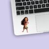 Custom Island Voyager Waist-Sash Style Face Cutout – Sticker Custom Island Voyager Waist-Sash Style Face Cutout shown on a sticker mockup