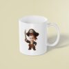 Custom Pirate Captain with Sword Face Cutout – Mug Custom Pirate Captain with Sword Face Cutout shown on a mug mockup