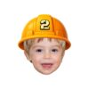 Custom Number 2 Hard-Hat Portrait Face Cutout – Original Custom Number 2 Hard-Hat Portrait Face Cutout design preview