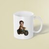 Custom Classic Motorcycle Rider Face Cutout – Mug Custom Classic Motorcycle Rider Face Cutout shown on a mug mockup