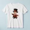 Custom Circus Ringmaster Tall Black Top Hat Face Cutout – T-shirt Custom Circus Ringmaster Tall Black Top Hat Face Cutout shown on a T-shirt mockup