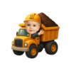 Custom Number 1 Dump-Truck Driver Face Cutout – Original Custom Number 1 Dump-Truck Driver Face Cutout design preview
